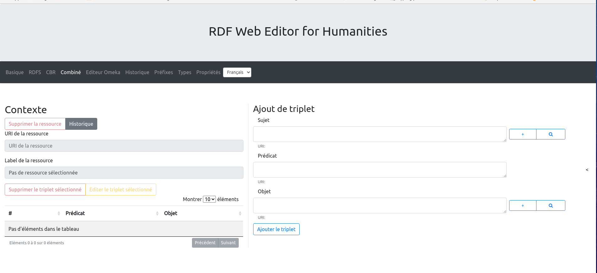 Image illustration du projet RDF Web Editor for Humanities